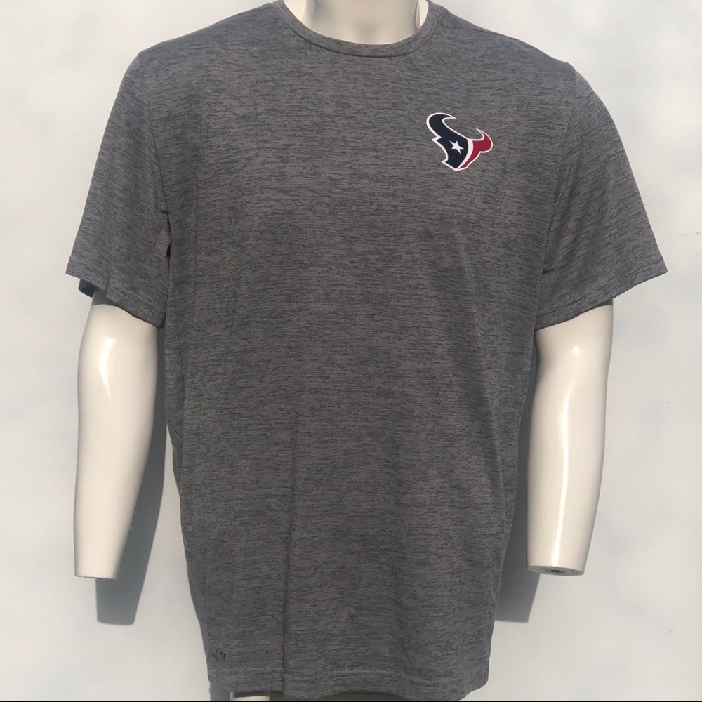 NFL‎ Houston Texans Dri-fit Gray T-Shirt Size XL